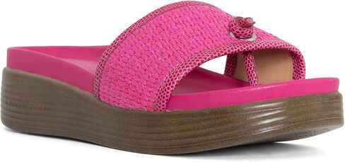 Donald Pliner Women’s FARRAH Slide Sandal – 1.25" Platform, Comfortable Sandals for Women, Casual Spring & Summer Sandals for Women, Open Toe Shoes for Women in Saudi Arabia