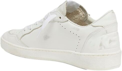 حذاء رياضي نسائي من Golden Goose Ballstar Leather Upper and Star Fashion (أبيض بصري، نظام مقاسات الأحذية الأمريكية، للبالغين، للنساء، رقمي، متوسط، 7) in Kuwait