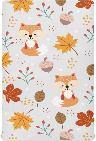 Pfrewn Crib Sheets for Boys Girls Hockey Player Pattern Fitted Crib Sheet Fits Standard Crib Mattress Pads Stretch Soft Toddler Baby Sheet, 52x28x9IN in Saudi Arabia