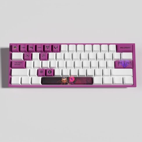 Valorant Custom Keycaps OEM Profile 14keys PBT Dye Sub Keycap مجموعة للوحات المفاتيح الميكانيكية، ملحقات ألعاب هدايا Valorant للاعبين (رينا) in Saudi Arabia