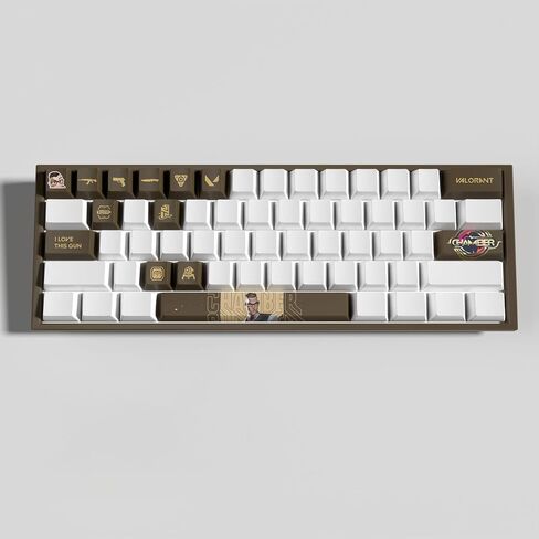 Valorant Custom Keycaps OEM Profile 14keys PBT Dye Sub Keycap مجموعة للوحات المفاتيح الميكانيكية، ملحقات ألعاب هدايا Valorant للاعبين (رينا) in Saudi Arabia