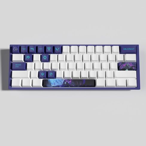 Valorant Custom Keycaps OEM Profile 14keys PBT Dye Sub Keycap مجموعة للوحات المفاتيح الميكانيكية، ملحقات ألعاب هدايا Valorant للاعبين (رينا) in Saudi Arabia