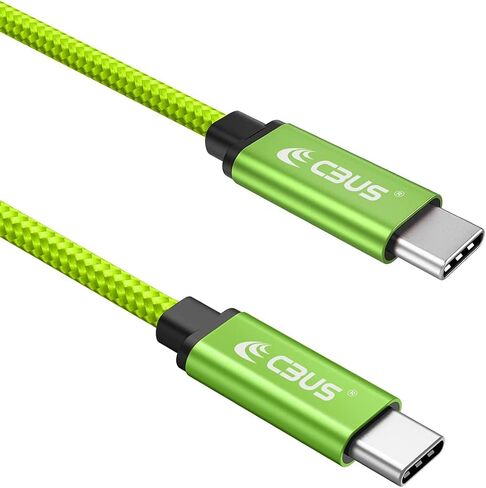 CBUS 10ft USB C to C Fast Charging Cable Heavy-Duty Braided Cord Compatible with iPhone 17/16/15/Pro/Max/Plus, iPad Pro/Air, Galaxy S26/S25/S24/Plus/Ultra/FE, Google Pixel, TCL Type C (Beige Gold) in Kuwait