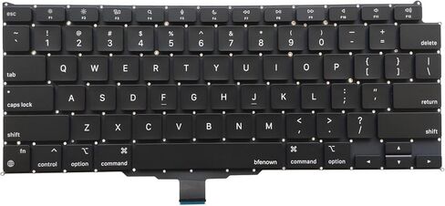 Replacement US Keyboard for Macbook Air Retina 13.3 inch M1 CPU A2337 MGN63LL/A MGND3LL/A MGNA3LL/A MGN93LL/A MGN73LL/A MGNE3LL/A EMC 3598 2020 Year Laptop in Kuwait