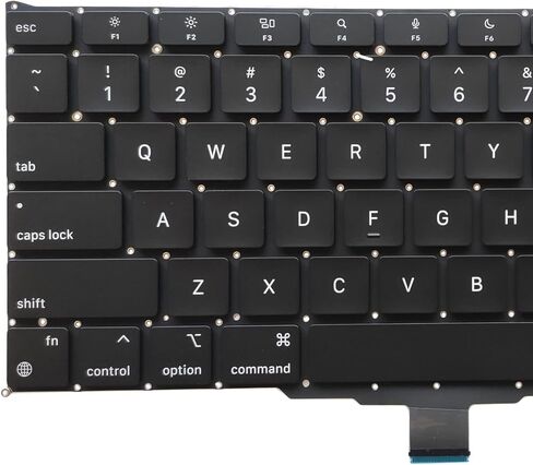 Replacement US Keyboard for Macbook Air Retina 13.3 inch M1 CPU A2337 MGN63LL/A MGND3LL/A MGNA3LL/A MGN93LL/A MGN73LL/A MGNE3LL/A EMC 3598 2020 Year Laptop in Kuwait
