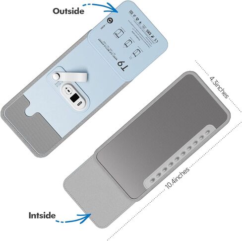 Portable Bottle Warmer, Baby Milk Heat Keeper with LED Display, USB Warmer Bottle for Car Travel, Blue Bottles Warmers on The go in Saudi Arabia