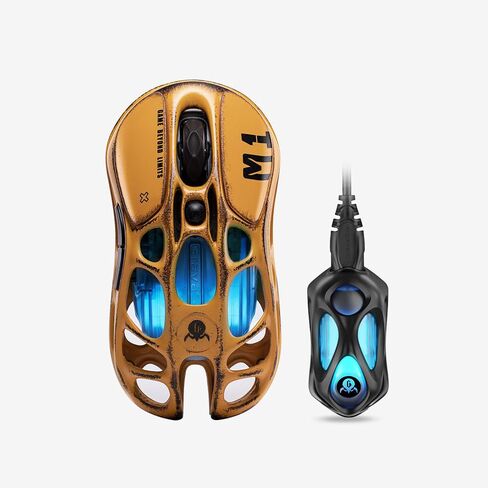 GravaStar Mercury Gaming Mouse (Yellow - Version with trail of battle damage) in Saudi Arabia