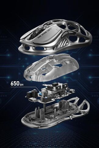 GravaStar Mercury Gaming Mouse (Yellow - Version with trail of battle damage) in Saudi Arabia