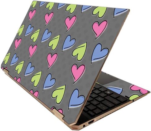 MightySkins Skin for HP Spectre x360 15" (2020) - Groovy 60s | Protective, Durable, and Unique Vinyl Decal wrap Cover | Easy to Apply, Remove, and Change Styles | Made in The USA in Saudi Arabia