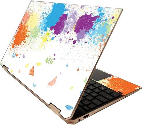 MightySkins Skin for HP Spectre x360 15" (2020) - Groovy 60s | Protective, Durable, and Unique Vinyl Decal wrap Cover | Easy to Apply, Remove, and Change Styles | Made in The USA in Saudi Arabia