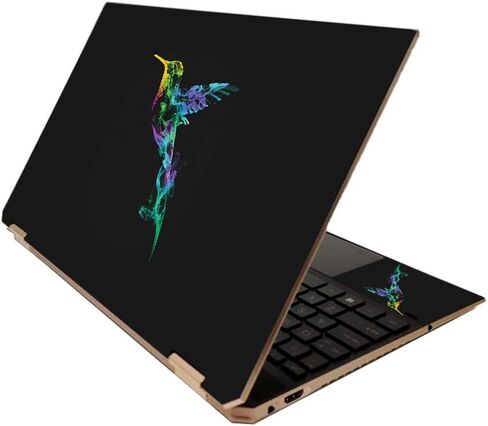 MightySkins Skin for HP Spectre x360 15" (2020) - Groovy 60s | Protective, Durable, and Unique Vinyl Decal wrap Cover | Easy to Apply, Remove, and Change Styles | Made in The USA in Saudi Arabia