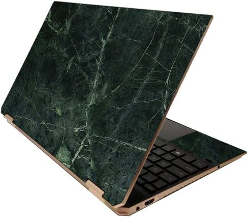 MightySkins Skin for HP Spectre x360 15" (2020) - Amber Marble | Protective, Durable, and Unique Vinyl Decal wrap Cover | Easy to Apply, Remove, and Change Styles | Made in The USA in Saudi Arabia