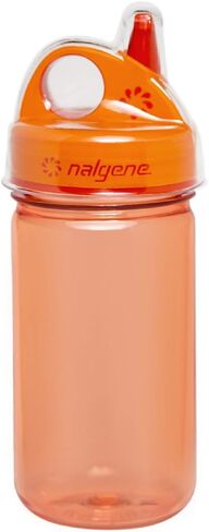زجاجات مياه Nalgene Grip-N-Gulp، كوب مضاد للتسرب، متين، خالٍ من BPA وBPS، آمن للاستخدام في غسالة الأطباق، قابل لإعادة الاستخدام ومستدام، 12 أونصة in Saudi Arabia