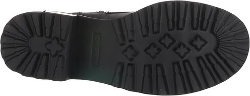 DKNY Women's Bootie Combat Boot, Black, 6.5 in Saudi Arabia