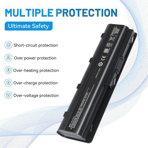 HQ-CQ42 بطارية بديلة لـ HP Spare 593553-001 MU06 MU09 ، HP Compaq Presario CQ32 CQ42 CQ43 CQ56 CQ62 CQ72 ، HP Pavilion DM4 G4 G6 ، DV3-4000 DV5-2000 DV6-3000 DV7-6000 ، in Saudi Arabia