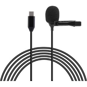 Lavalier Mic for Insta360 X4 / X3 / ONE X2 Action Camera Clip on External Mike Accessory 5ft