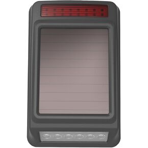 HTZSAFE DIY Solar Wireless Outdoor and Waterproof Alarm Receiver and Siren