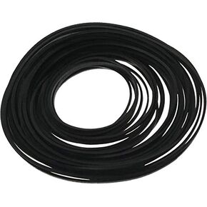 1mm Mixed Square Cassette Tape Machine Belts 40-135mm Length Cassette Recorder player drive belts Repair Rebuild A variety of size to choose black rubber belt (50/Pack)