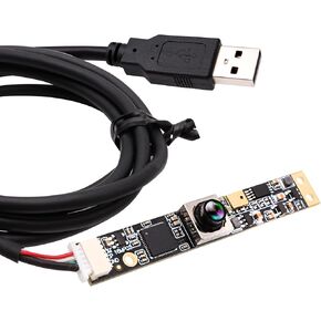 16MP USB Camera Autofocus USB Camera Module with Microphone 100 Degree No Distortion Lens 4K Industrial PC Lightburn Camera Plug and Play for Windows Linux Laptop Jetson Nano OpenCV