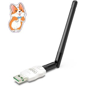 Class 1 Long Range Bluetooth Adapter for PC, QGOO USB Bluetooth Adapter for PC 5.3+EDR, Bluetooth Dongle Bluetooth Receiver Support Windows10/8.1/8/7（white-093）