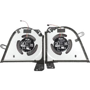 New CPU+GPU Cooling Fan for ASUS ROG Zephyrus G15 M16 GA503Q GU603H GU603Z GU603ZM/ZW/ZX 2021/2022 FP9R DFSCK221051824 FP9Q DFSCK221151812 12V 1A P/N: 13NR08R0T02111 13NR08R0T03111