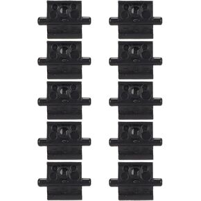 Cuifati 10Pcs Walkie Talkie Battery Lock Hold, Push Battery Lock Hold for Baofeng UV?5R Uv 5R UV?5RA UV?5RE BF?F8HP