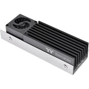 Thermaltake MS-1 M.2 2280 SSD Cooler, Heatsink with 8000 RPM Micro Blower Fan, CL-O043-AL02BL-A