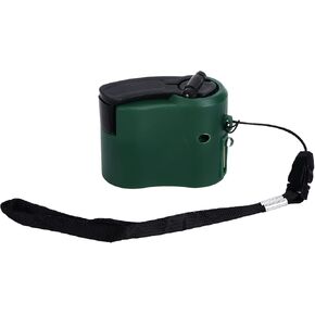 USB Hand Crank Phone Charger, USB Manual Generato Portable Cell Phone Charger LED Light Mobile Phone Emergency Charger 5V Output for Hiking for Outdoor, Camping, Emergency