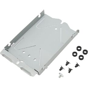 Internal Hard Disk Drive Mounting Bracket Kit for PS4 1200,Game HDD Tray Metal Ultra Thin Replacement Game Console Hard Disk Drive Bracket,with Screw Accessory