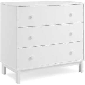 GAP babyGap Legacy 3 Drawer Dresser, Bianca White