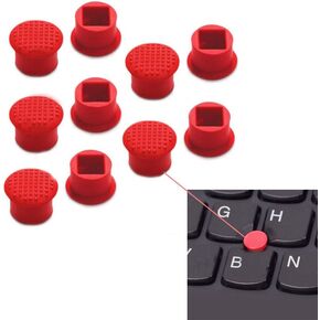 10 PCS TrackPoint Keyboard Mouse Red Cap Soft Dome Laptop Pointer for IBM Lenovo ThinkPad T,X,R,E Series