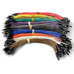40pcs 20cm Male to Male Pin Header Wire Color Jumper Cable for Arduino in Saudi Arabia