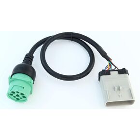 14pin RP1226 to 9pin J1939 Cable RP-1226 VECU Accessory Connector A2829T2-24 14 Way to 9 pin J1939 RP1226 ELD 24"