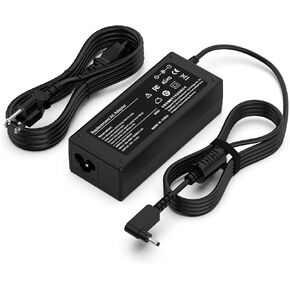 65W 19V 3.42A Laptop Charger for Acer ChromeBook R11 11 13 14 15 C720 C720P CB3 CB3-111 N15Q8 N15Q9 N15Q10; Aspire One Cloudbook 11 14 AO1-131-C7DW AO1-131-C9PM Power Supply Cord