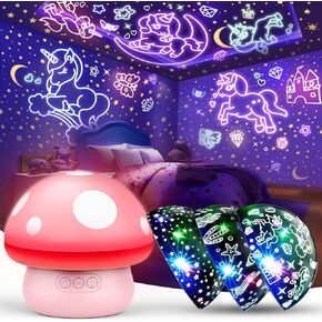 Night Light for Kids Age 3-8,Cute Night Light Projector for Soothing Bedtime Star Projector,Kids Toys for 3 4 5 6 7 8 Year Old Boys Girls Birthday Christmas Gifts for Baby Toddlers 3-5 4-6 5-7 6-8