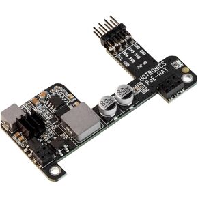 UCTRONICS PoE HAT for Raspberry Pi 4B, IEEE 802.3af-Compliant, 5V 2.5A Mini Power Over Ethernet Expansion Board for Raspberry Pi 4 B 3 B+