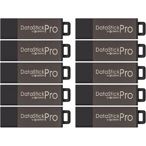 Centon DataStick Pro USB 2.0 Flash Drive 8GB x 25, Grey (S1-U2P1-8G25PK)