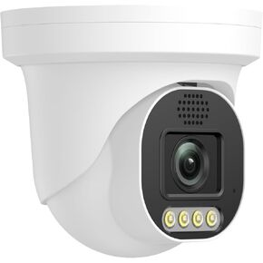 UltraHD 4K POE Outdoor Dome Security Camera, 8MP Surveillance IP Network Camera with Human/Vehicle Detection, 88ft Color Night Vision, Two Way Talk, 2.8mm Lens Wide Angle, H.265, SD Card Slot