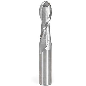 Amana Tool - 46387 CNC Solid Carbide Up-Cut Ball Nose Spiral 3/4 Dia x 2-1/2 x 3/4 Shank R