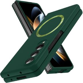 for Galaxy Z Fold 3 5G Case,Lightweight,Slim Fit Drop Protection Rugged Shockproof Cover for Samsung Galaxy Z Fold 3 5G,Slim Thin Hard PC Shockproof Protective Phone Black 4-Z Fold3-02