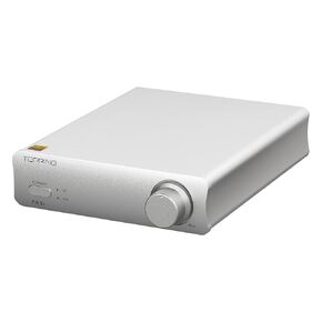Topping PA3S Power Amplifier MA12070*2 Class D Fully Balanced Single Ended AMP 80W*2 RCA TRS Power Amplifier (Silver)