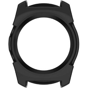 for TicWatch Pro 2020 Silicone Protective Case Cover, Smartwatch Protective Case Cover Shell Skin for TicWatch Pro/Pro 2020, Soft and Durable(Silicone Black)