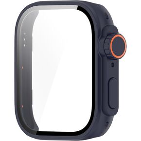 Screen Protector Compatible with Huawei Watch Fit 3 Cases (Not for Watch Fit/Fit2) Case Scratched Screen Protectors Intended for Huawei Watch Fit3 (Black)