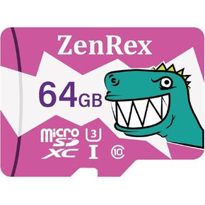 64GB Micro SDXC High Speed 4K UHD Full HD Video Recording C10 U3 A1 Memory Card for Camera Tablet Smartphone