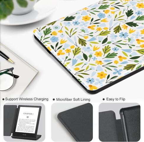 حافظة CoBak لجهاز Kindle Paperwhite - غطاء جلد PU جديد تمامًا مع ميزة التنبيه التلقائي للنوم لجهاز Kindle Paperwhite Signature Edition وKindle Paperwhite الجيل الحادي عشر 2021 in Saudi Arabia