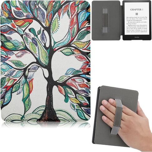 حافظة لجهاز Kindle Paperwhite 2021، غطاء حزام يد خفيف الوزن مع حافظة للنوم/الاستيقاظ التلقائي لجهاز Kindle Paperwhite الجيل الحادي عشر 2021 وKindle Paperwhite Signature Edition مقاس 6.8 بوصات، رخام in Kuwait