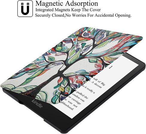 حافظة لجهاز Kindle Paperwhite 2021، غطاء حزام يد خفيف الوزن مع حافظة للنوم/الاستيقاظ التلقائي لجهاز Kindle Paperwhite الجيل الحادي عشر 2021 وKindle Paperwhite Signature Edition مقاس 6.8 بوصات، رخام in Kuwait