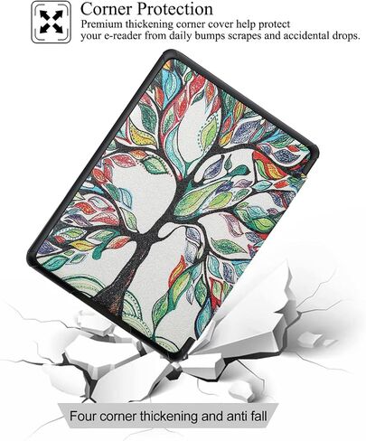 حافظة لجهاز Kindle Paperwhite 2021، غطاء حزام يد خفيف الوزن مع حافظة للنوم/الاستيقاظ التلقائي لجهاز Kindle Paperwhite الجيل الحادي عشر 2021 وKindle Paperwhite Signature Edition مقاس 6.8 بوصات، رخام in Kuwait