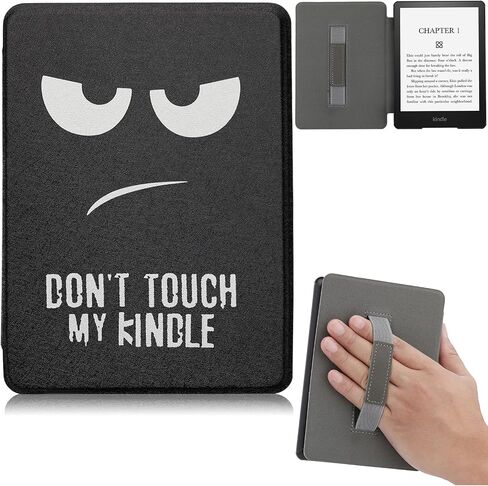 حافظة لجهاز Kindle Paperwhite 2021، غطاء حزام يد خفيف الوزن مع حافظة للنوم/الاستيقاظ التلقائي لجهاز Kindle Paperwhite الجيل الحادي عشر 2021 وKindle Paperwhite Signature Edition مقاس 6.8 بوصات، رخام in Kuwait