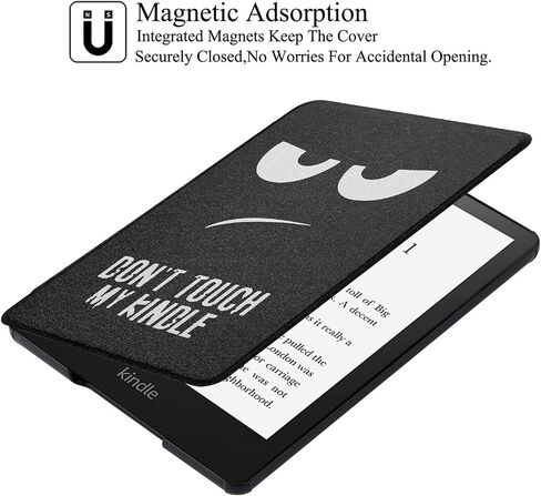 حافظة لجهاز Kindle Paperwhite 2021، غطاء حزام يد خفيف الوزن مع حافظة للنوم/الاستيقاظ التلقائي لجهاز Kindle Paperwhite الجيل الحادي عشر 2021 وKindle Paperwhite Signature Edition مقاس 6.8 بوصات، رخام in Kuwait